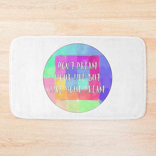 Item preview, Don't dream your life but live your dream l Color up your life I comic designed and sold by Zwuck.