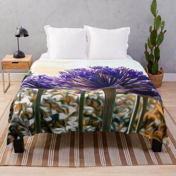 Item preview, Purple vineyard leek designed and sold by Sabine Straka.