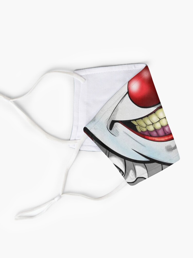 Alternate view of Clown Mouth design Mask
