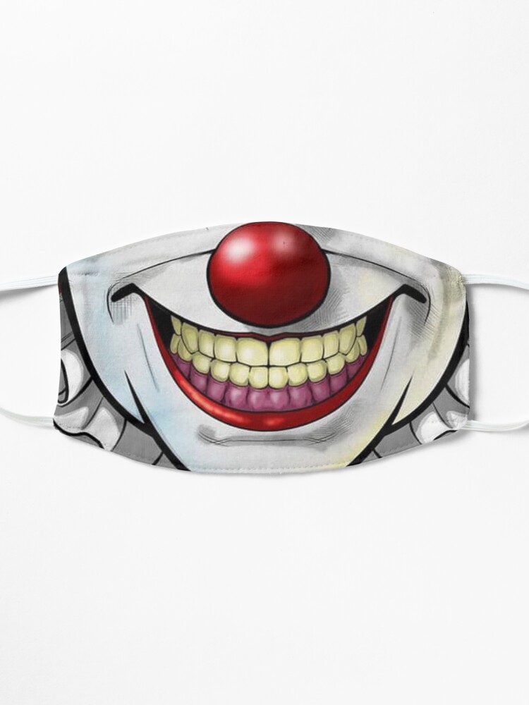 Alternate view of Clown Mouth design Mask