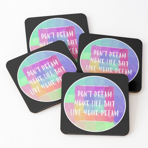 Item preview, Don’t dream your life but live your dream l Color up your life designed and sold by Zwuck.