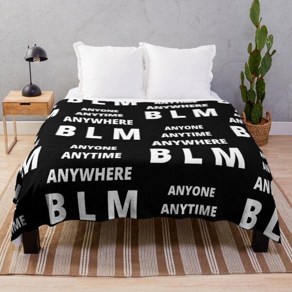 Item preview, ANYONE ANYTIME ANYWHERE BLM designed and sold by Cool-Cat-POD.