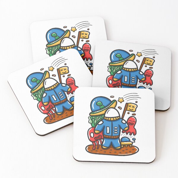 Item preview, Alien Monster and Spaceman  designed and sold by Dzulhan.