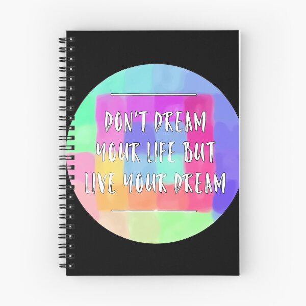 Item preview, Don't dream your life but live your dream l Color up your life I comic designed and sold by Zwuck.