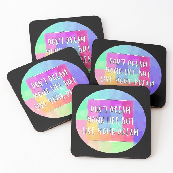 Item preview, Don't dream your life but live your dream l Color up your life I comic designed and sold by Zwuck.