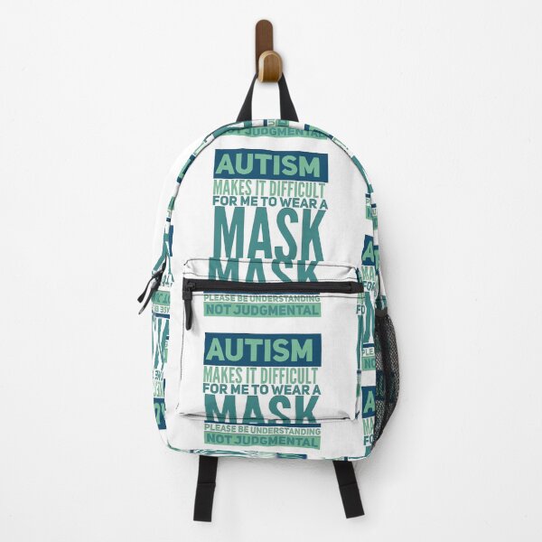 Item preview, Autism Makes it Difficult For Me To Wear A Mask designed and sold by AUTISM ODYSSEYS.