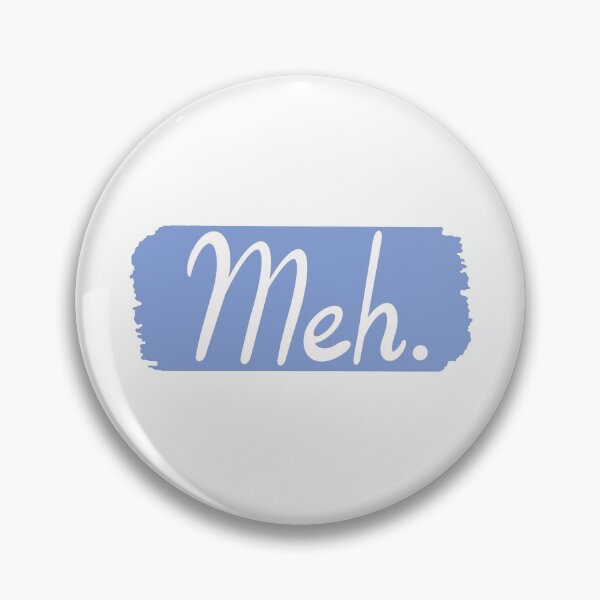 Item preview, Pale Blue Meh. designed and sold by sca-doodle.