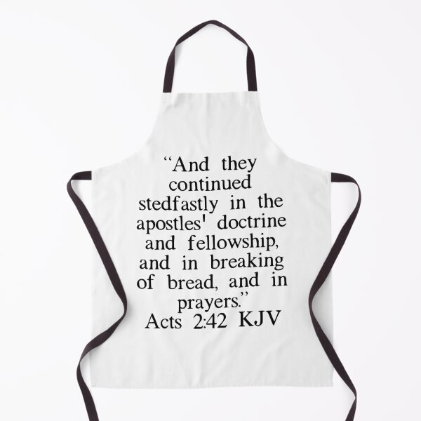 Item preview, Acts 2:42 KJV designed and sold by IBMClothing.