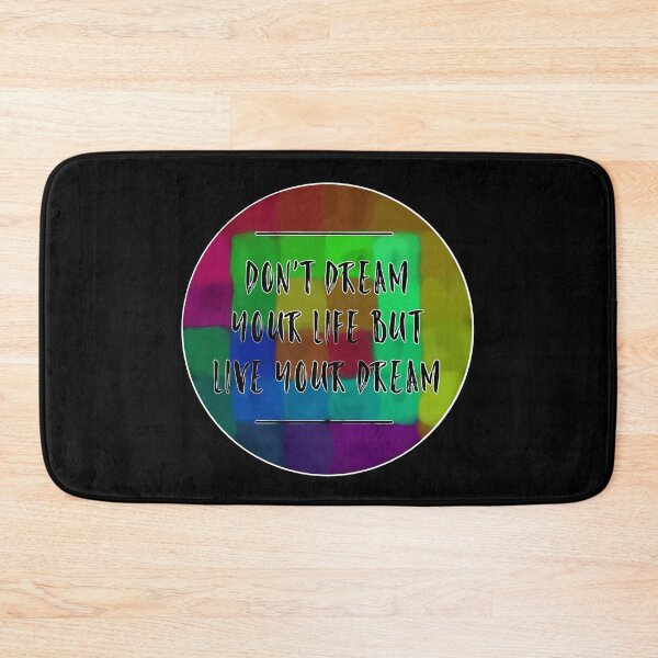 Item preview, Don't dream your life but live your dream l Color up your life I dark designed and sold by Zwuck.