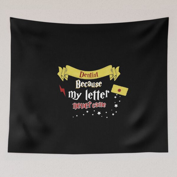 Item preview, Dentist Because My letter Never Came Wizards Vintage Retro Old Style designed and sold by tinypurpleland.