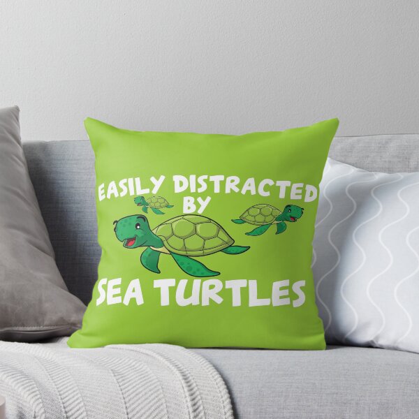 Item preview, Easily Distracted By Sea Turtles For Turtle Lovers designed and sold by TheCrazyBear.