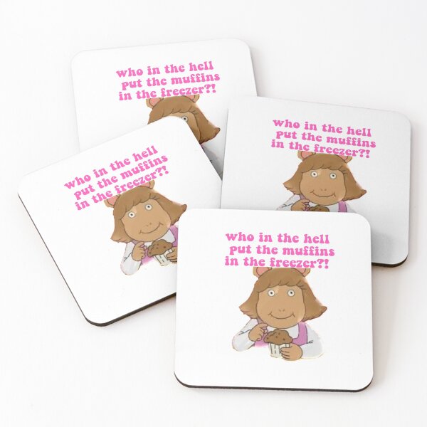 Item preview, Who the hell put the muffins in the freezer designed and sold by MissDesigner.