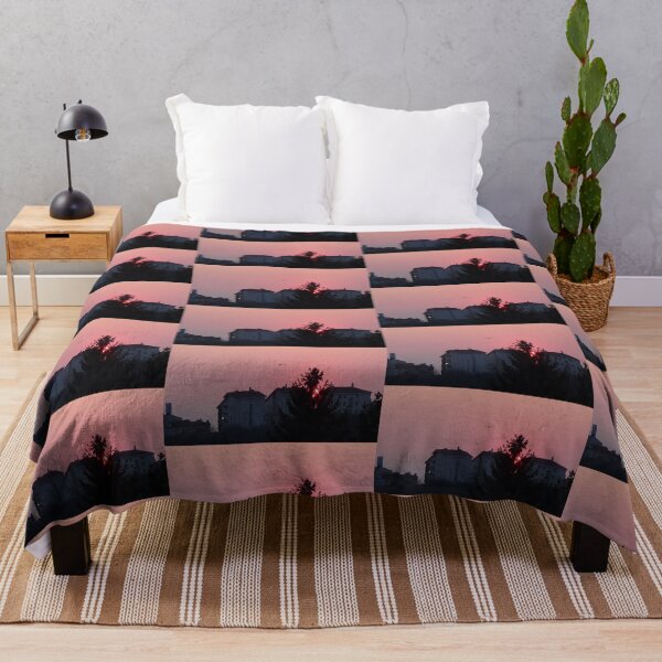 Item preview, sunset with house designed and sold by lovfe1880 online shop .