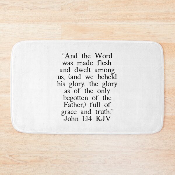 Item preview, John 1:14 KJV designed and sold by IBMClothing.