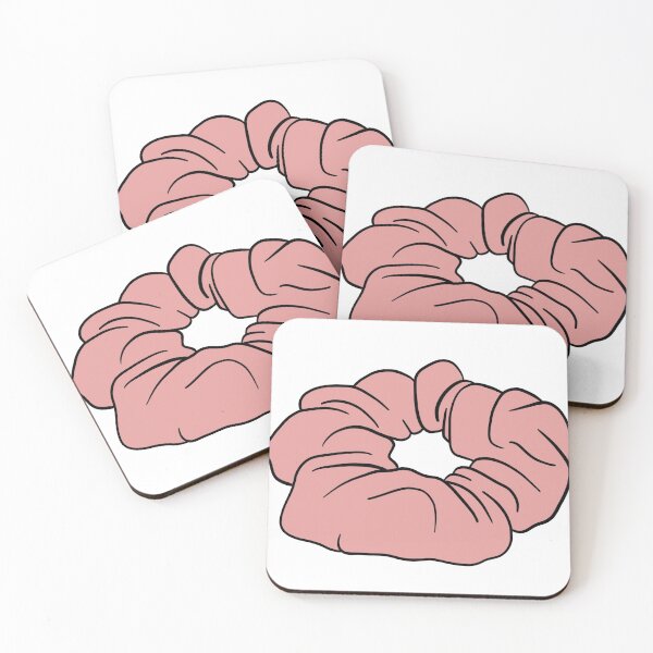 Item preview, Pink Scrunchie Sticker designed and sold by cd26.