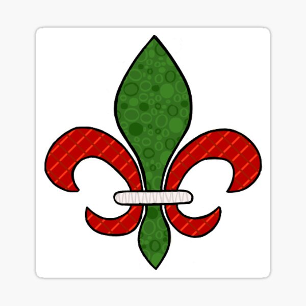 patterned FDL Sticker