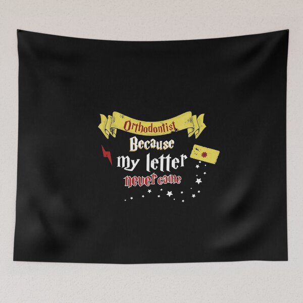Item preview, Orthodontist Because My letter Never Came Wizards Vintage Retro Old Style designed and sold by tinypurpleland.