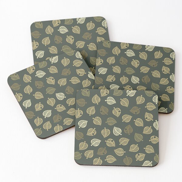 Item preview, Nook Leaf Aloha Logo - Green Taupe / Olive Colors  designed and sold by TheMajesticGoat.