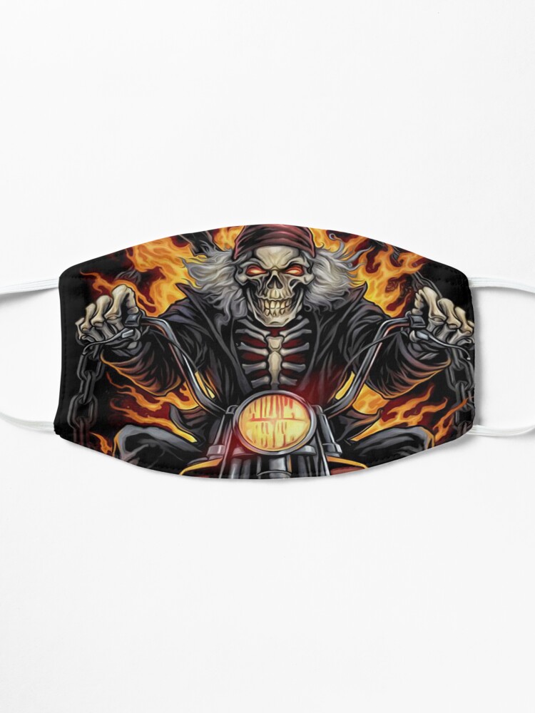 Alternate view of Skull #1 design Mask