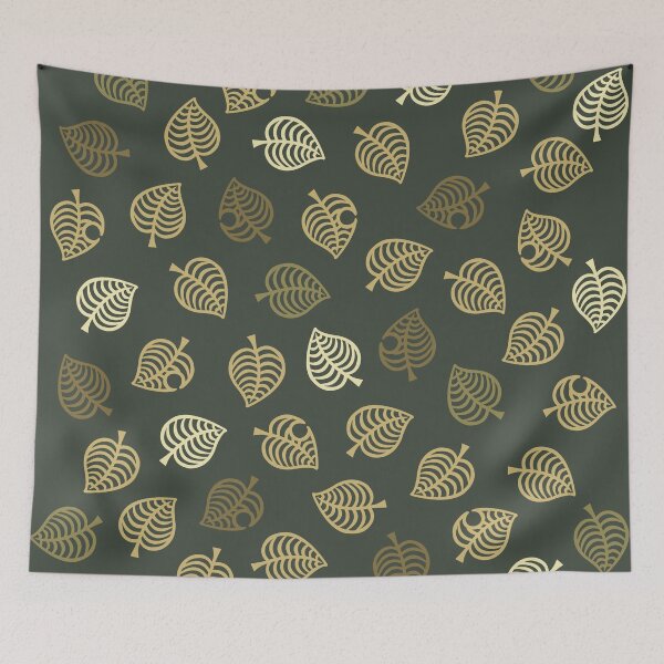 Item preview, Nook Leaf Aloha Logo - Green Taupe / Olive Colors  designed and sold by TheMajesticGoat.