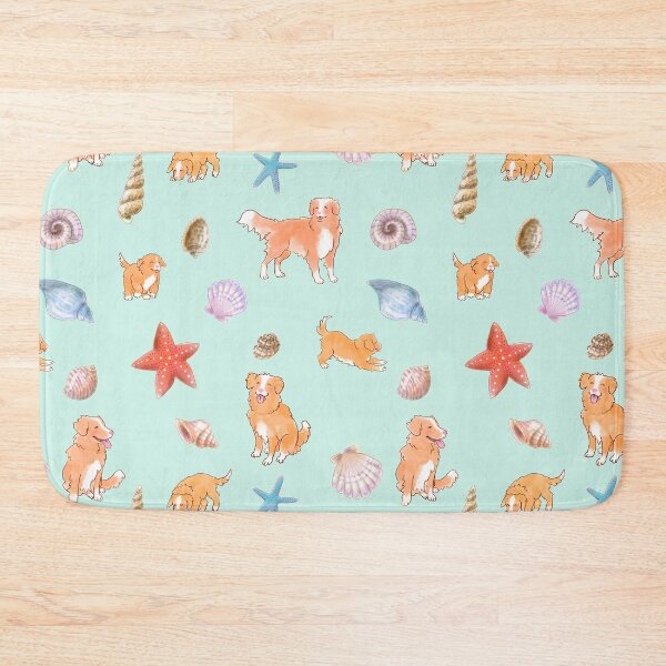 Item preview, Tollers on the Beach - Seafoam designed and sold by BlossomCreative.
