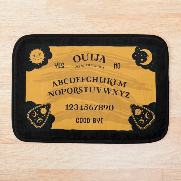 Ouija Board Bath Mat