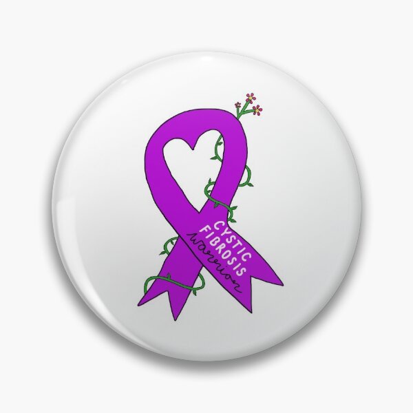 Item preview, Cystic fibrosis warrior awareness ribbon  designed and sold by Jasminmayox.