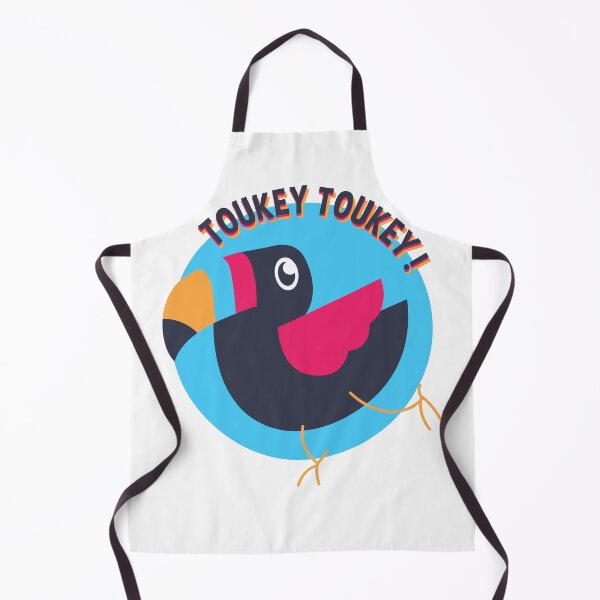 Item preview, Colorful Toucan Bird on a Blue Background designed and sold by Reyu ..