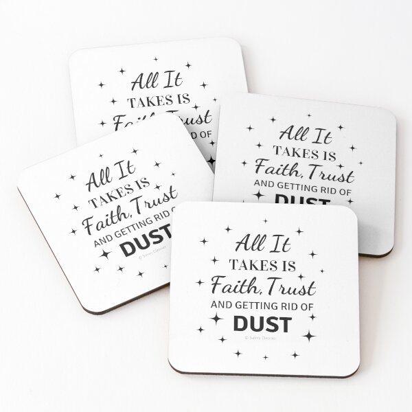 Item preview, Faith, Trust & Dust Funny Cleaning Shirt designed and sold by SavvyCleaner.