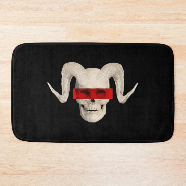Item preview, Skull with Horns designed and sold by Black Star.