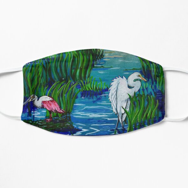 Everglades Birds Flat Mask