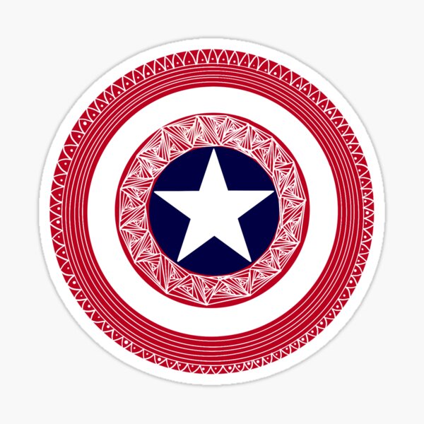 Captain America Stickers for Sale, Free US Shipping