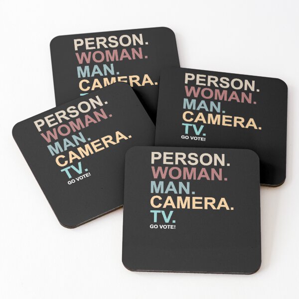 Item preview, Person. Woman. Man. Camera. TV. Go Vote! designed and sold by TheMattDesigns.