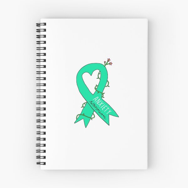 Item preview, Anxiety warrior awareness ribbon  designed and sold by Jasminmayox.
