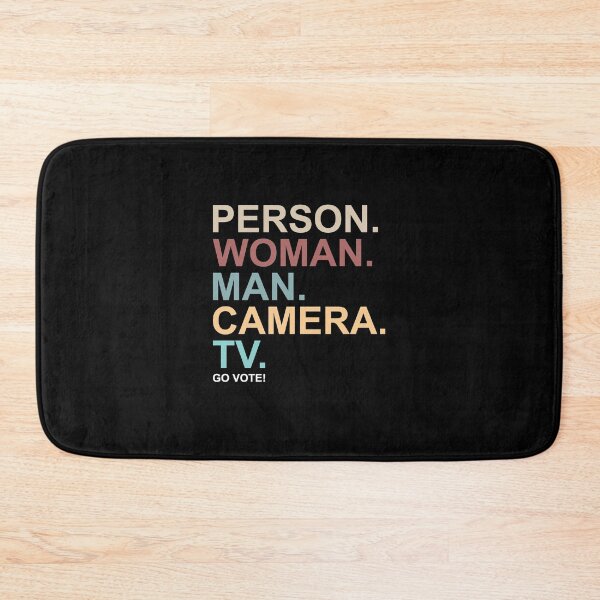 Item preview, Person. Woman. Man. Camera. TV. Go Vote! designed and sold by TheMattDesigns.