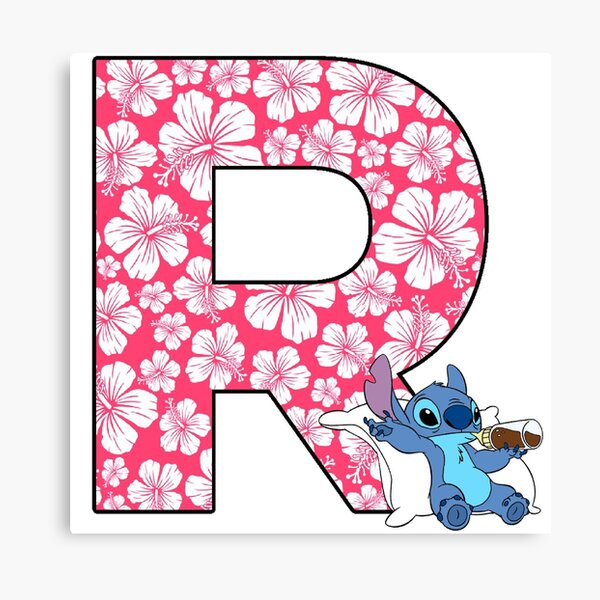 Lienzo «Lilo & Stitch Letra R» de Lizettesotelo | Redbubble