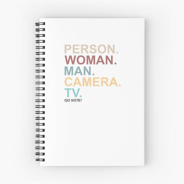 Item preview, Person. Woman. Man. Camera. TV. Go Vote! designed and sold by TheMattDesigns.