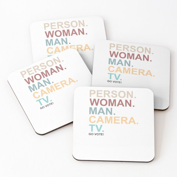 Item preview, Person. Woman. Man. Camera. TV. Go Vote! designed and sold by TheMattDesigns.