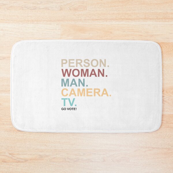 Item preview, Person. Woman. Man. Camera. TV. Go Vote! designed and sold by TheMattDesigns.