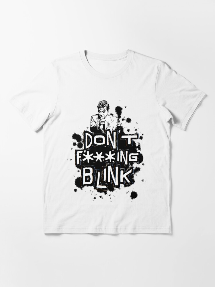 Alternate view of peter capaldi don't blink (clean) Essential T-Shirt