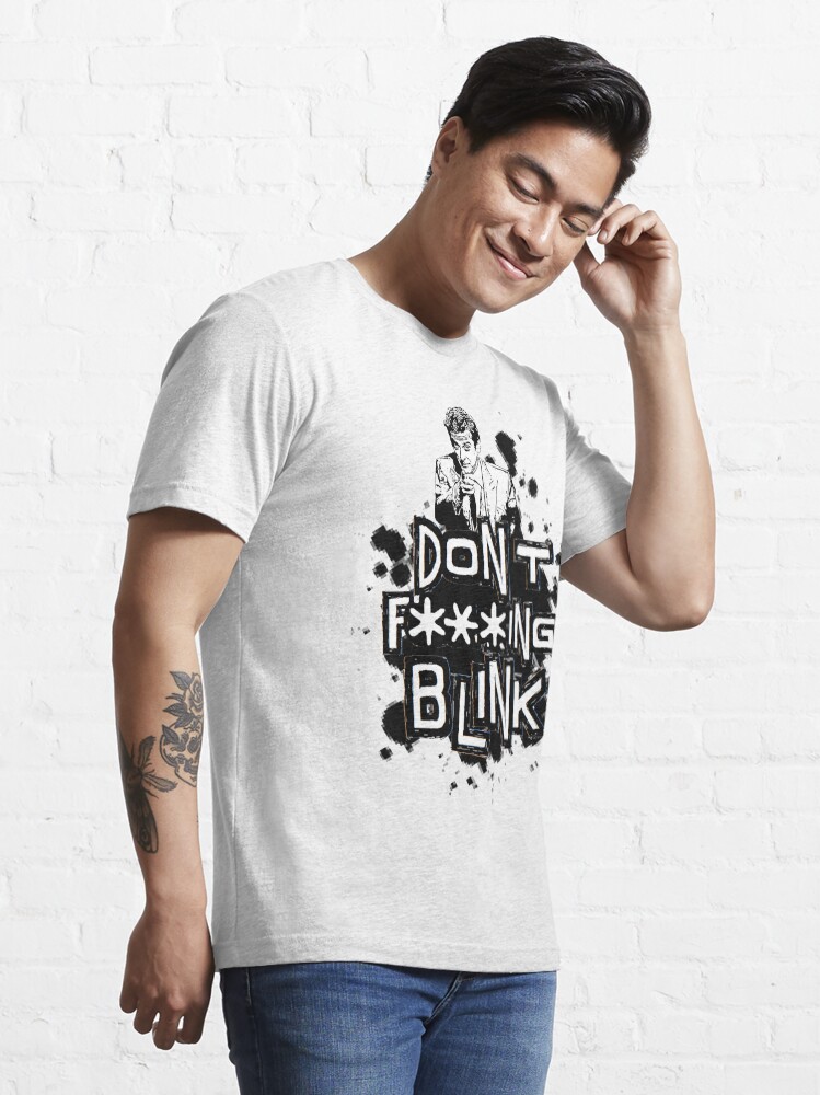 Alternate view of peter capaldi don't blink (clean) Essential T-Shirt