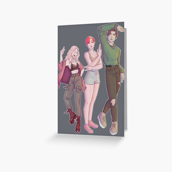 creek jojo pose Greeting Card for Sale by potatotop