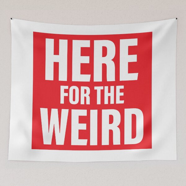 Item preview, Here for the Weird BIG TYPE designed and sold by Wade Hate Hampton.
