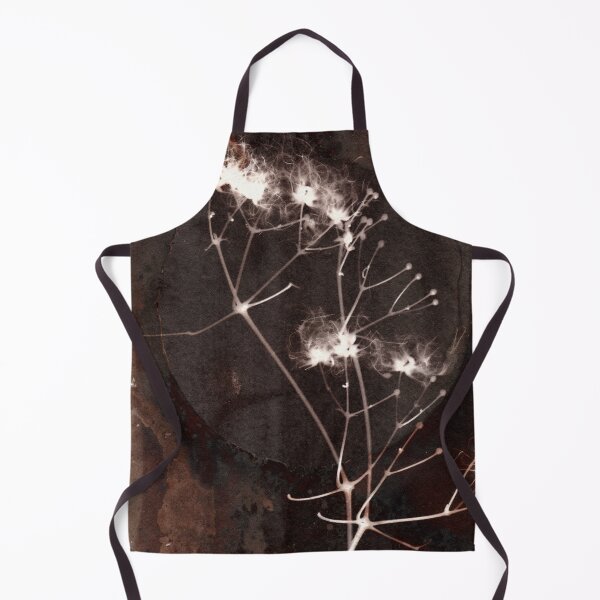 Item preview, Botanical brown floral vintage antique style print 5 designed and sold by KasparekFineArt.