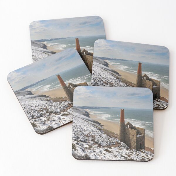 Item preview, Snowy morning (Wheal Coates) designed and sold by bitm2007.