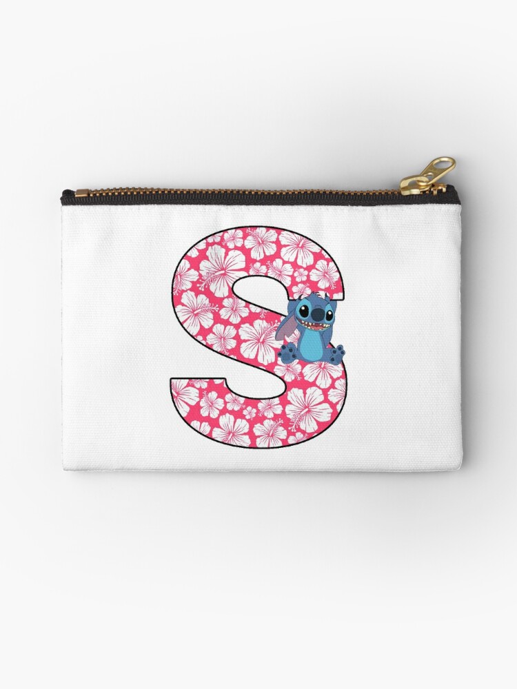 1 Pc Disney Lilo & Stitch Pencil Case Zippered Bag -BLUE