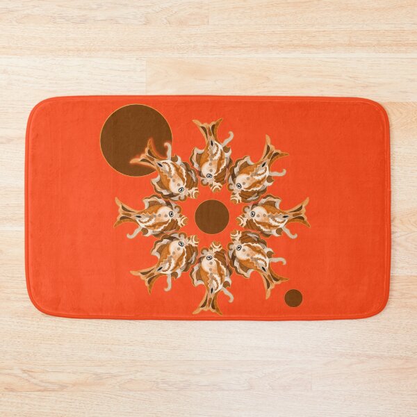 Item preview, Fish Eclipse Orange designed and sold by Sharon Schwalbe.