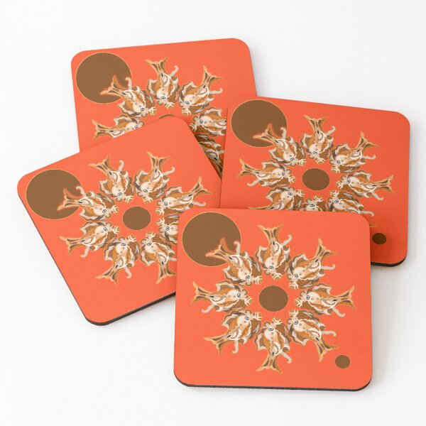 Item preview, Fish Eclipse Orange designed and sold by Sharon Schwalbe.