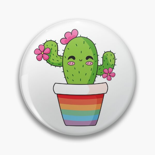 Item preview, Happy cactus in Rainbow pot designed and sold by EmHurst10.