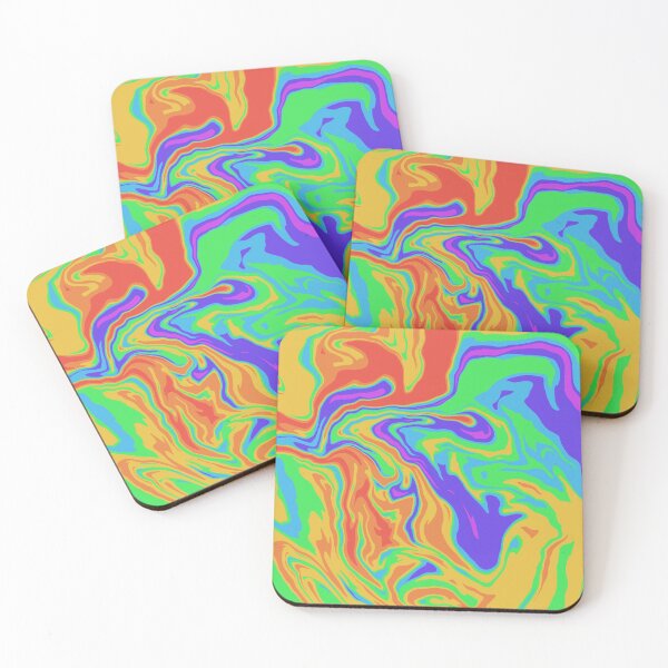 Item preview, Rainbow swirl mask designed and sold by Haley Keizur.
